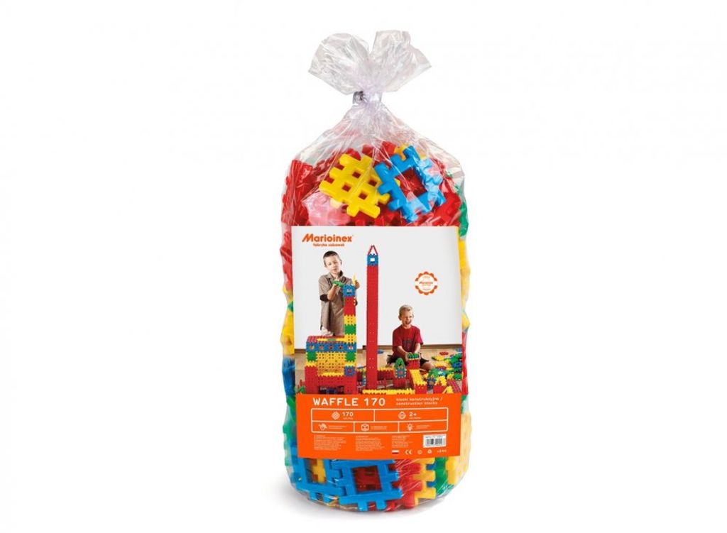 Stavebnica - Waffle Mini 170 kusov Obrázok produktu 