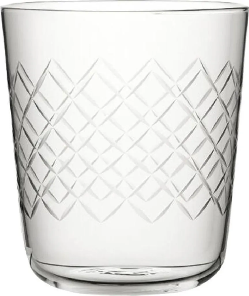 Gobelets Utopia Raffles Diamond 360 ml - Set de 6 Verres en Cristal