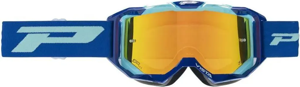 Masque de Natation VISTA Mirror 3303 Turquoise - Étanchéité et Confort