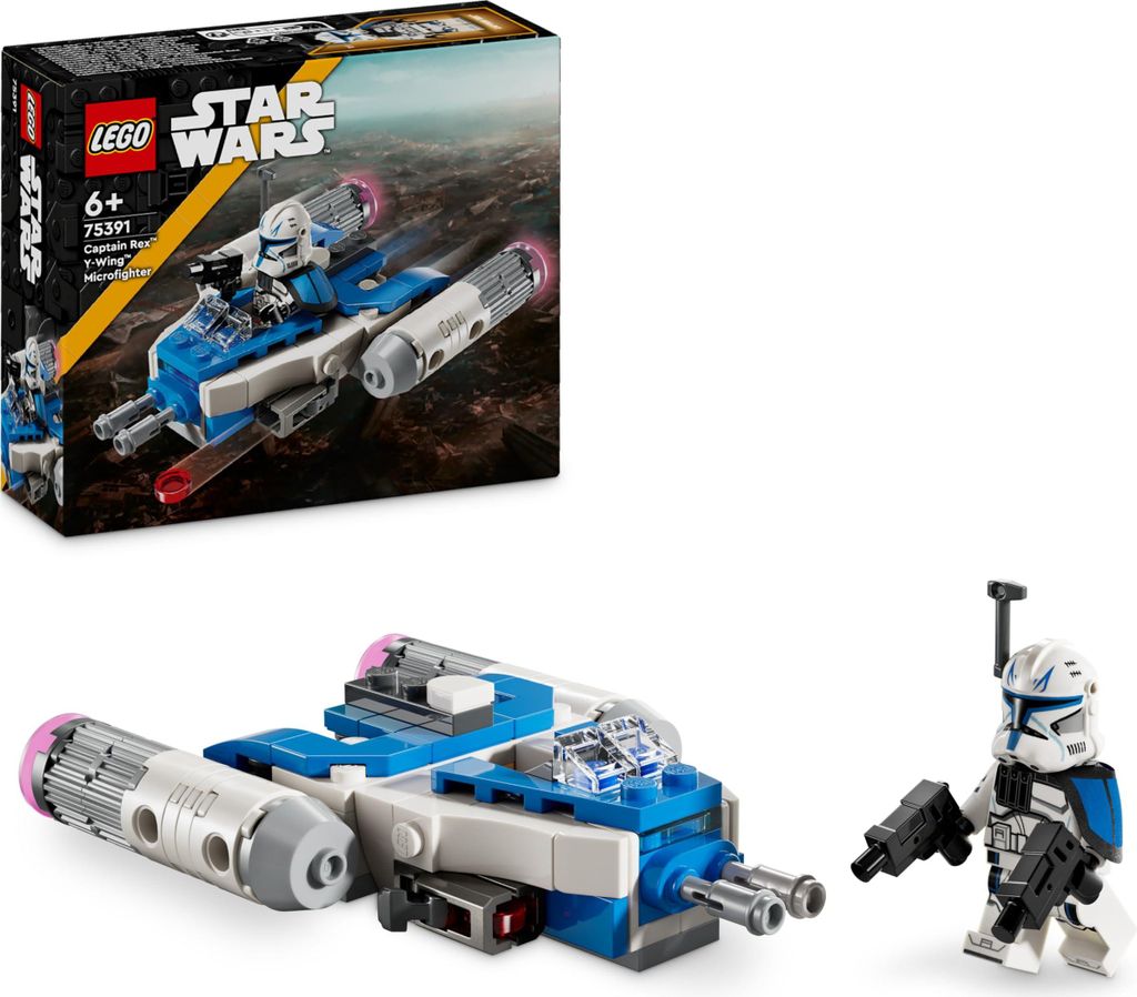 LEGO Star Wars Mikrostíhačka Y-WingTM kapitána Rexe, Sada Obrázek produktu 