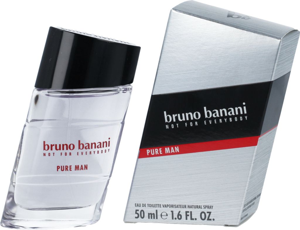 Bruno Banani Pure Man Eau De Toilette 50 ml (man) Produktbild 