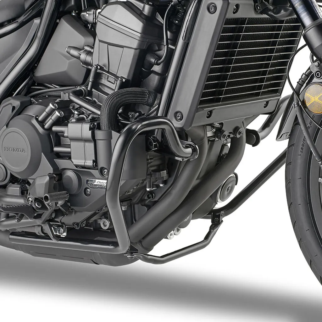 GIVI Arceau de protection moteur tubulaire 25 mm noir pour moto TN