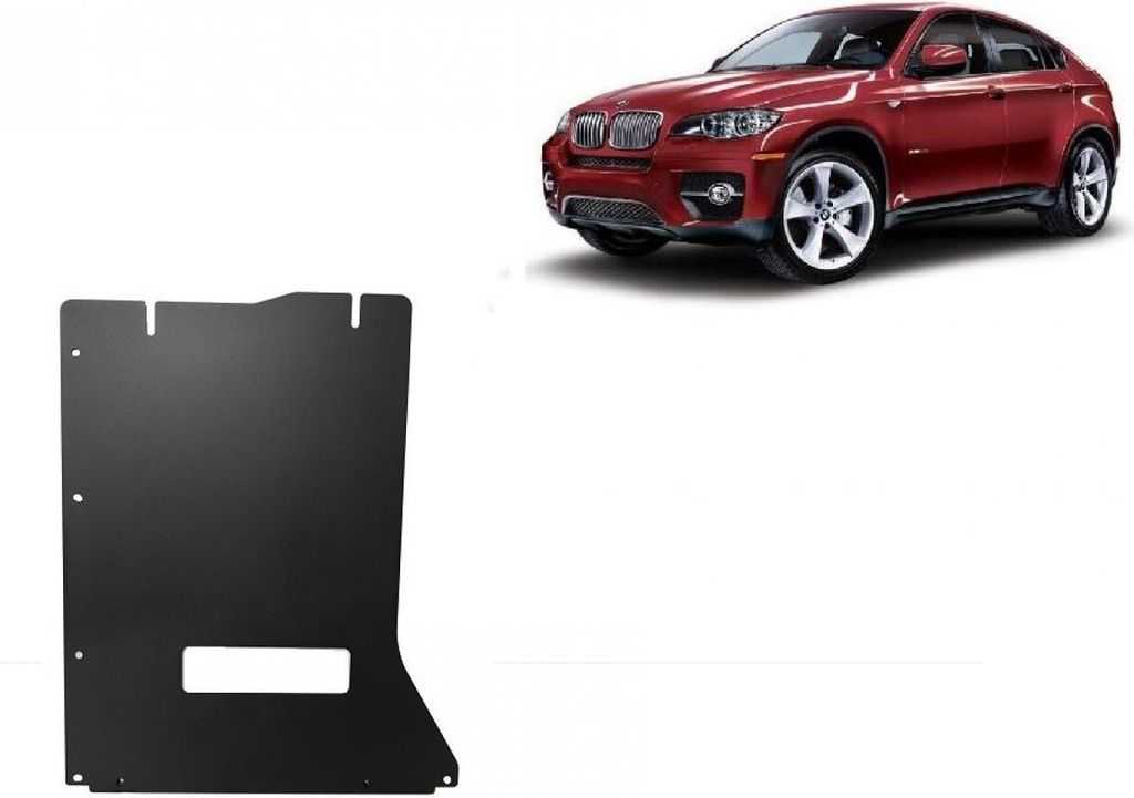 Stahl Unterfahrschutz für Getriebe BMW X6
