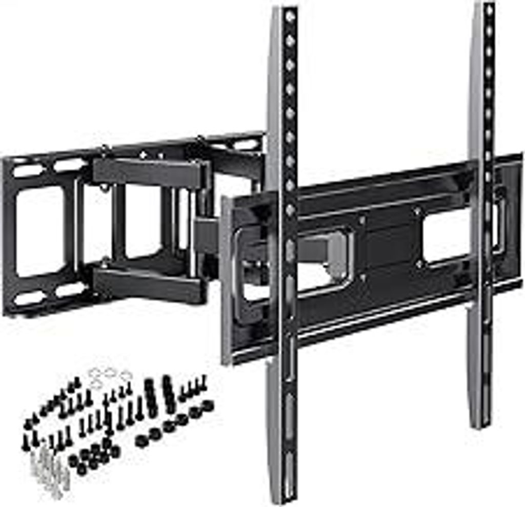 TV Wandhalterung für 32-65 Zoll Bildschirme VESA 100x100 bis 400x400mm Schwenkbare Neigbare und Ausfahren für LED, OLED, Flach & Curved Wandhalte...
