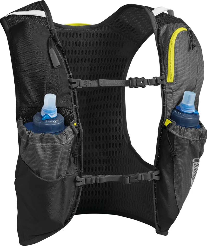 Gilet de trail léger CamelBak Ultra Pro Vest M respirant avec 2 flasques