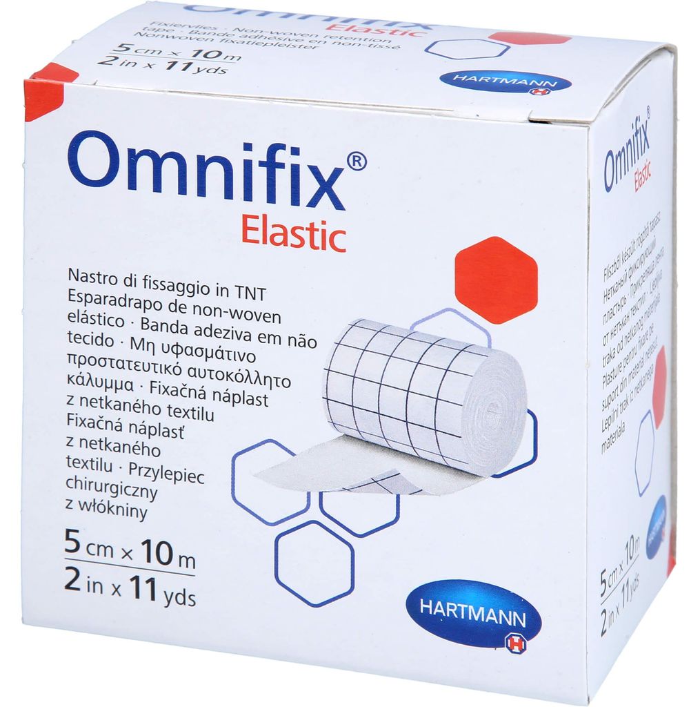 Omnifix elastic 5CMX10M RO, 1 St. Pflaster Produktbild 