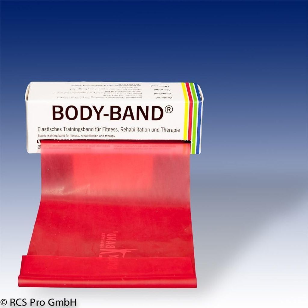 Dittmann Body Band 5,5 metri rosso - medio Immagine del prodotto 