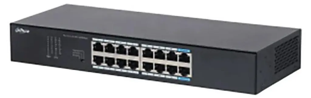 Switch Gigabit 16 ports Dahua S3016-16GT Rackable et Silencieux L2
