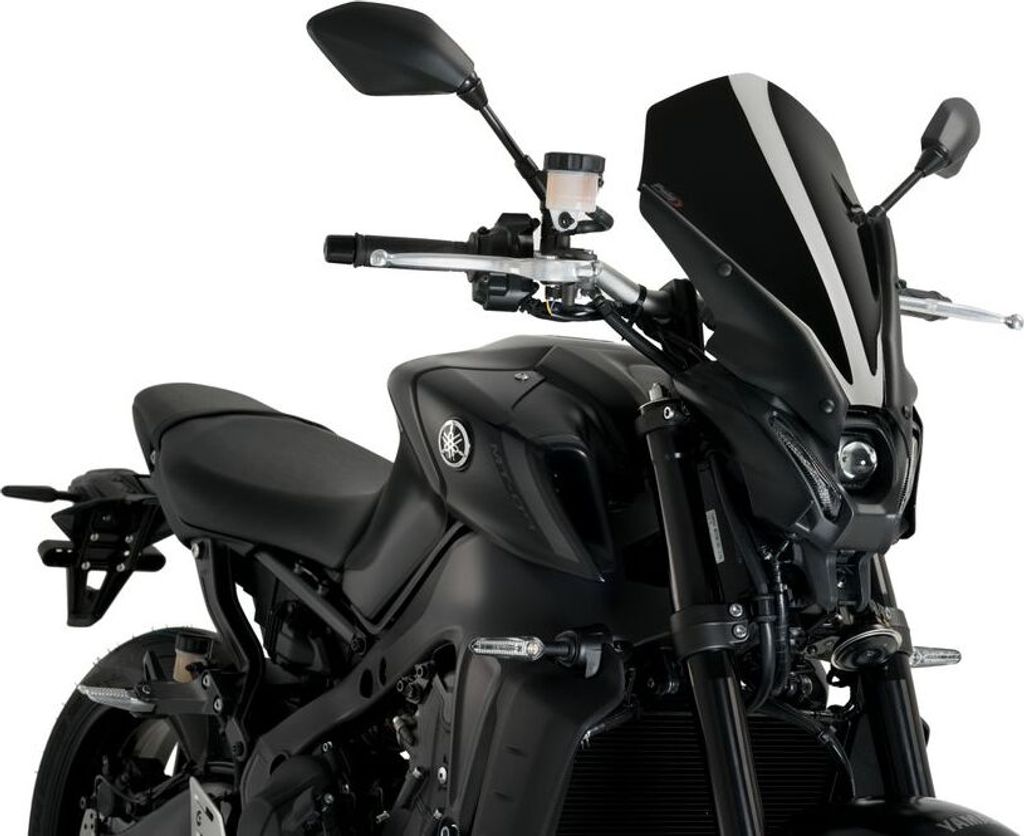 PUIG 20645N New Generation Touring passend fuer YAMAHA MT-09 SP Schwarz