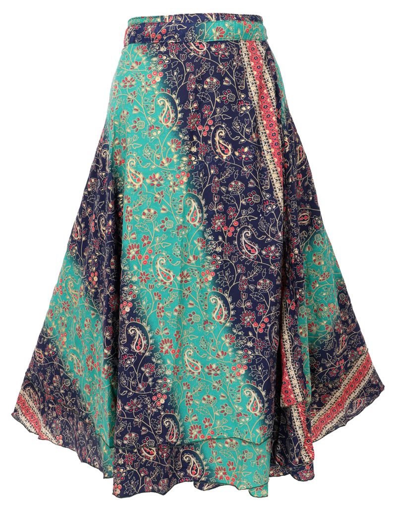 Langer Wandelbarer Wickelrock, Boho Maxirock, Magic Dress - Produktbild 