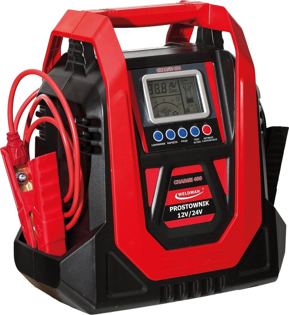 Prostownik Weldman Charge 400 12V/24V Zdjęcie produktu 