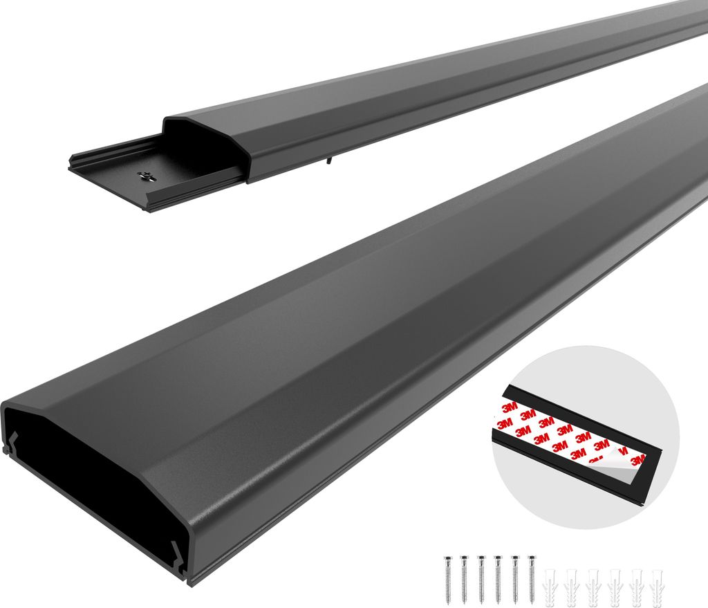 conecto Kabelkanal mit 3M Klebeband selbstklebend Produktbild