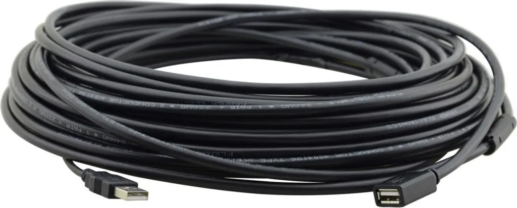 Rallonge USB Active 4,6m Kramer CA-UAM/UAF-15 Signal Amplifié Stable