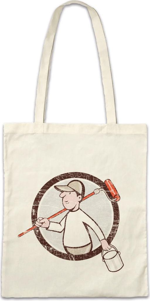 Urban Backwoods Painter VI, Stofftasche, Farbe: Beige