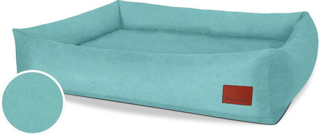 Orthopädische Matratze für Hunde Orthopädisches Hundebett - Cuddle Classic, wasserdicht, Memory Foam, Größe 70x60 cm, Farbe mint