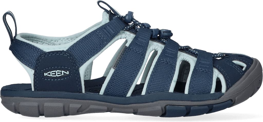 Keen Clearwater Damen Wandersandalen Navy/Blue Glow Größe Produktbild 