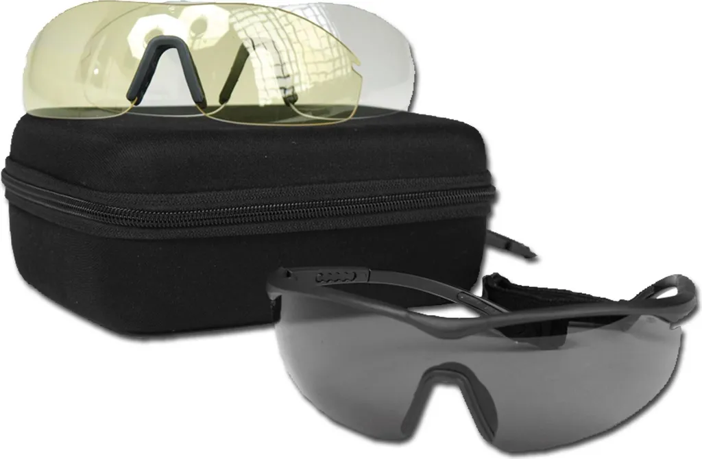 Lunettes de sécurité Mil-Tec ANSI EN 166 pour le tir et les travaux