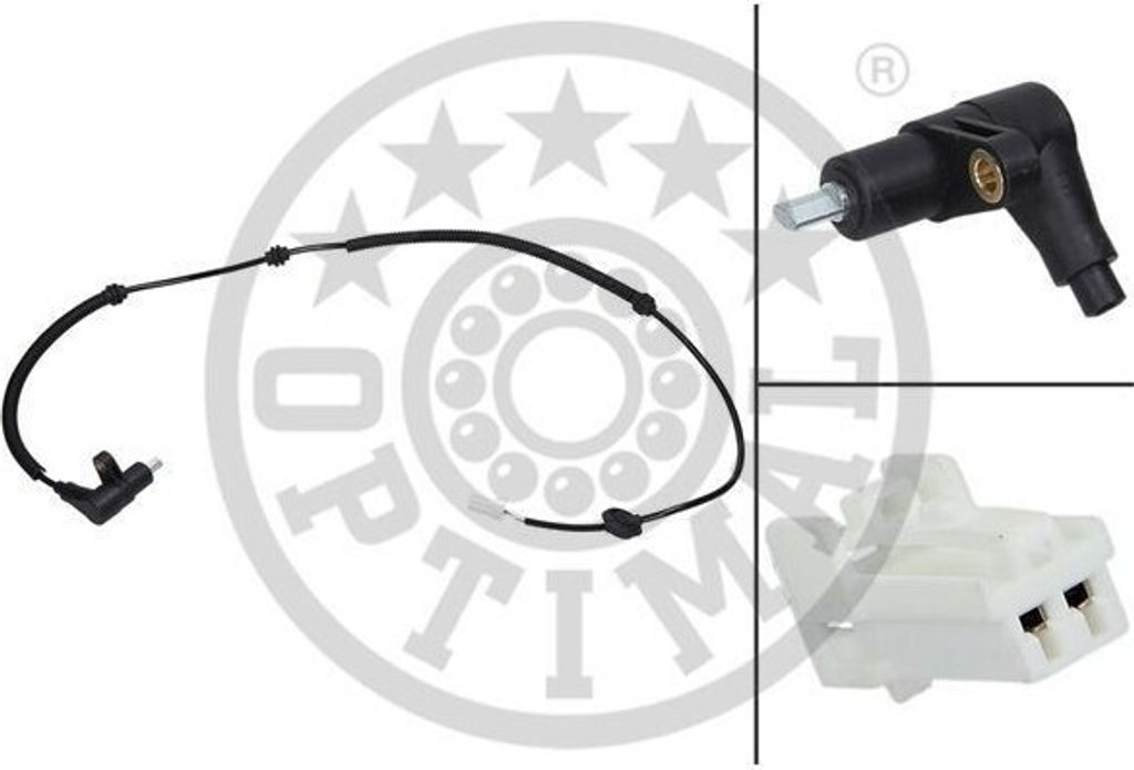 OPTIMAL ABS Sensor Raddrehzahl Hinten Rechts für KIA RIO II (JB) 06-S437