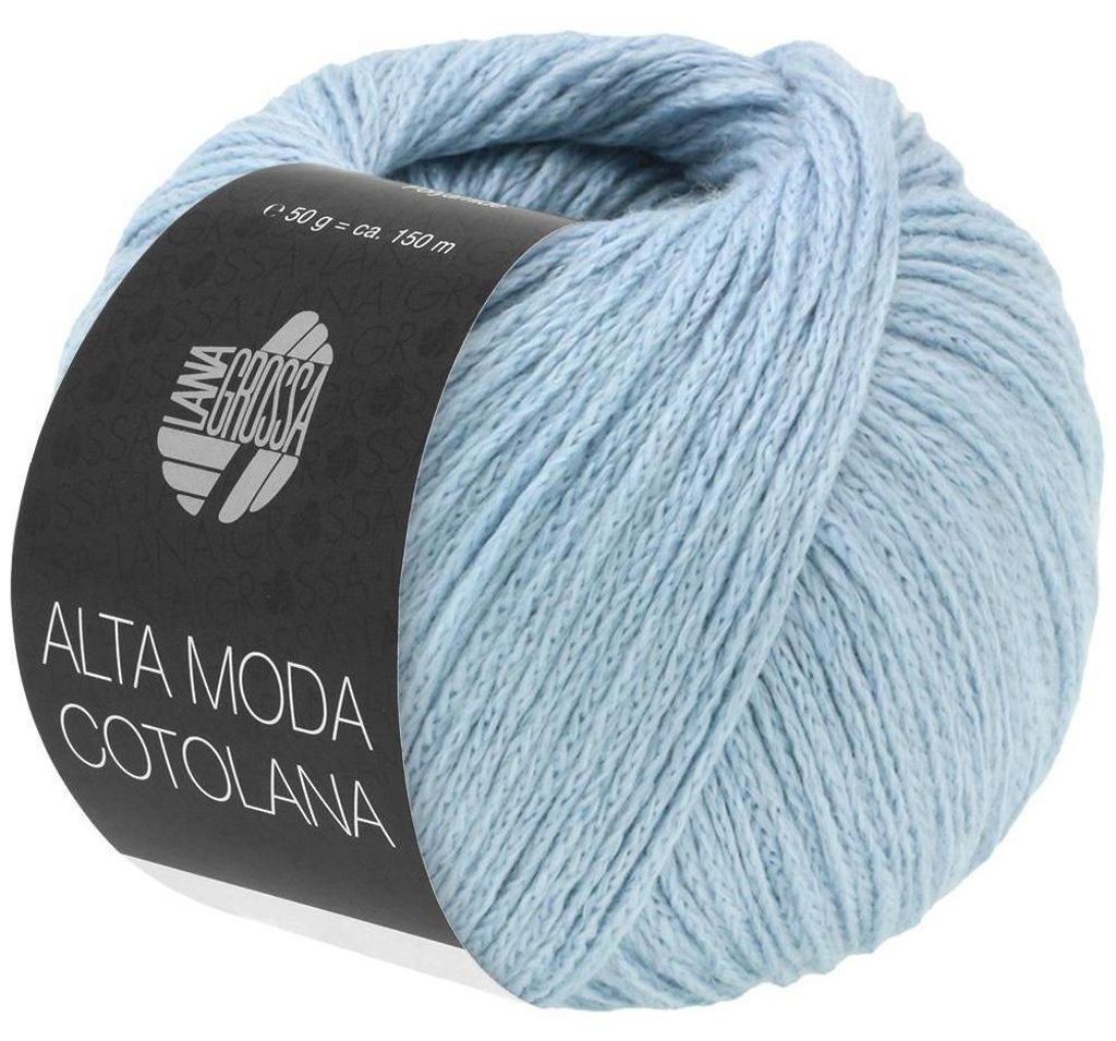 Lana Grossa - Alta Moda Cotolana 0040 hellblau Produktbild 