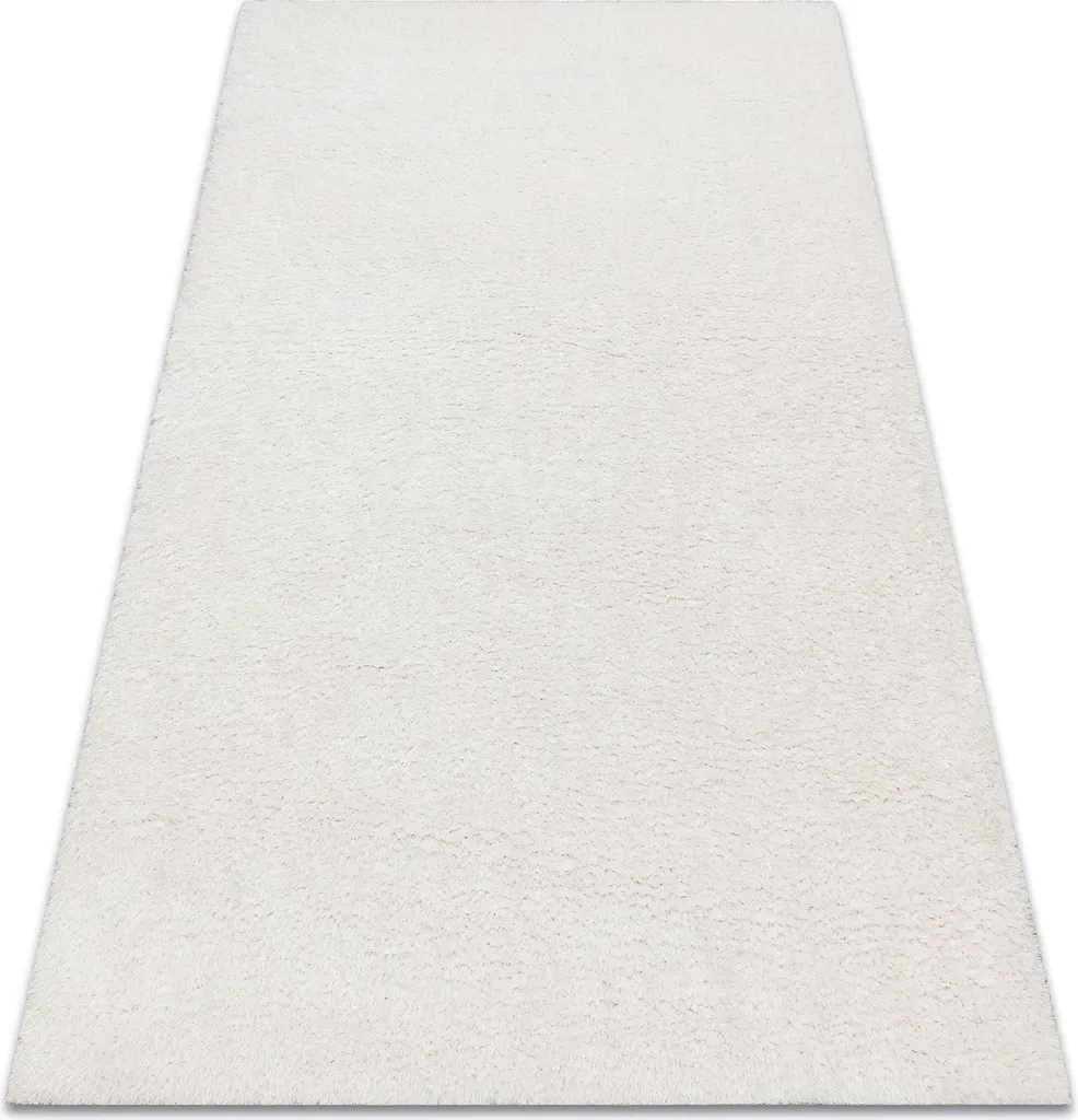 Tapis BUENOS 7001 shaggy blanc 60x100 cm : douceur et style moderne