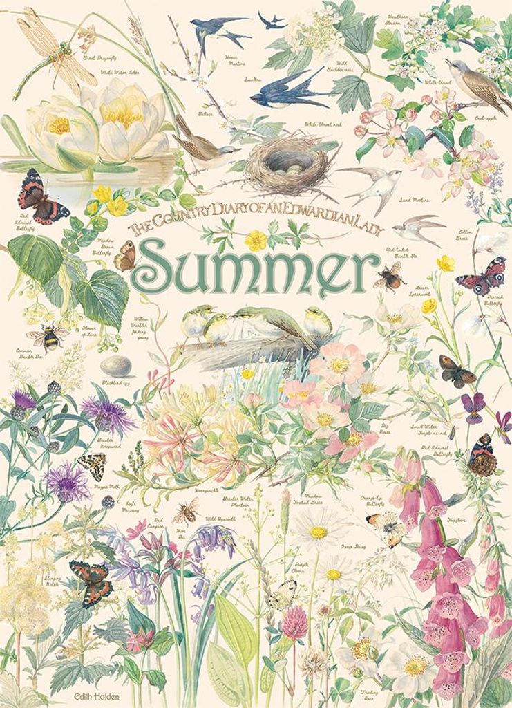 Cobble Hill Puzzle Sommer Country Diary 1000 Teile Image du produit 