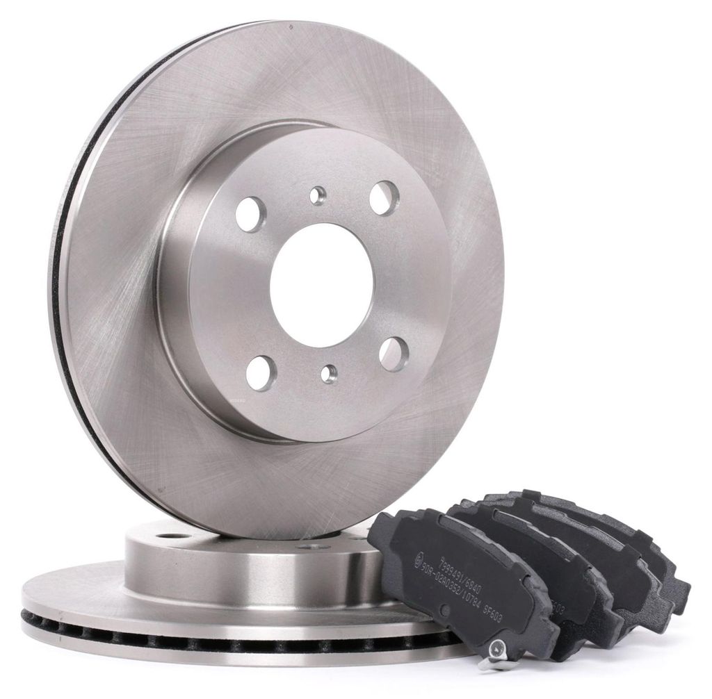 RIDEX Bremsenset Vorne Bremsscheiben Beläge Satz für FORD Fiesta Mk6 Schrägheck (JA8, JR8) 235mm