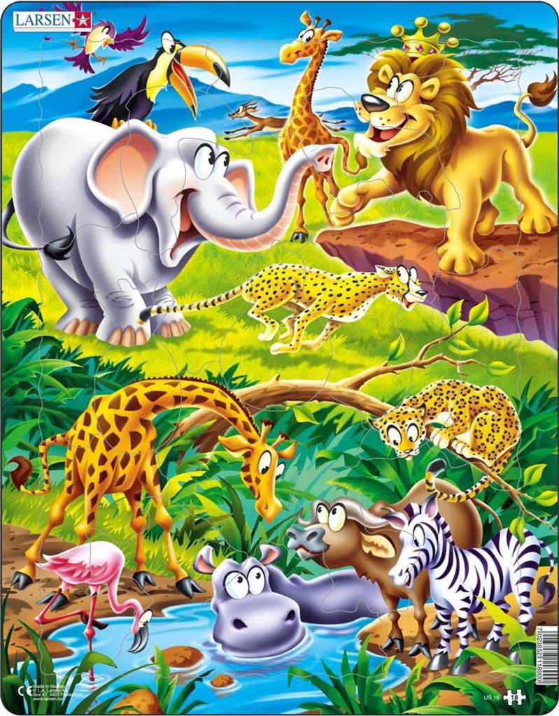 stichsäge Maxi Safari junior karton 18 Stück