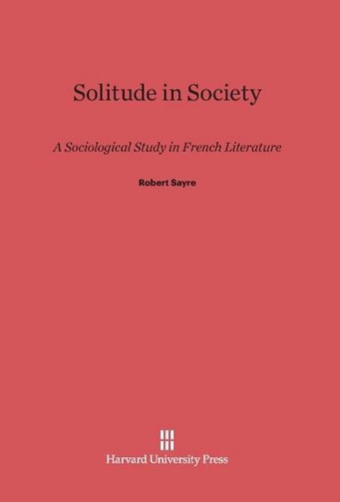 Solitude in Society