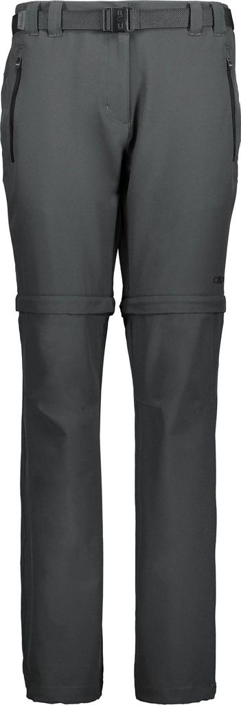 CMP Zip Off Outdoorhose Mädchen antracite-nero 164 Immagine del prodotto 