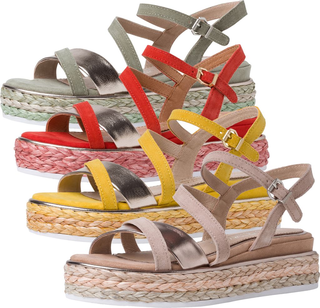 MARCO TOZZI Damen Sandaletten Sandalen Plateau 2-88704-26, Produktbild 1