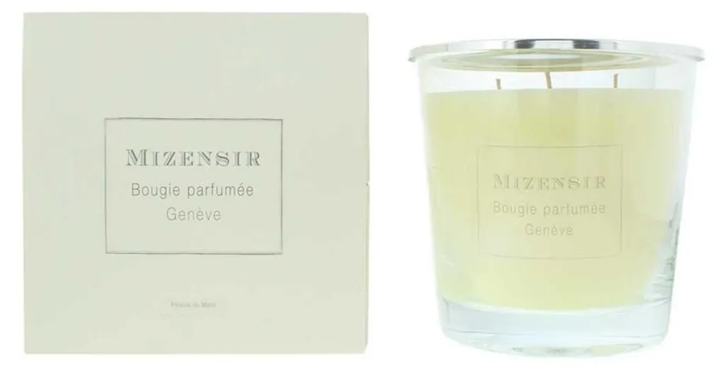 Bougie Parfumée Pivoine Du Matin Mizensir Grande Taille Fleurs Fraîches