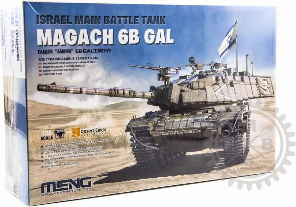 Maquette Magach 6B GAL 1:35 pour Diorama Militaire Historique et Réaliste