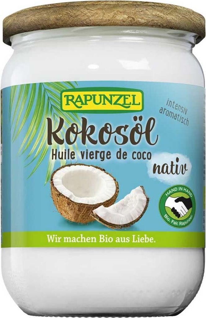 Rapunzel 1006045, Olej kokosowy, Szklana butelka, Sri Zdjęcie produktu 