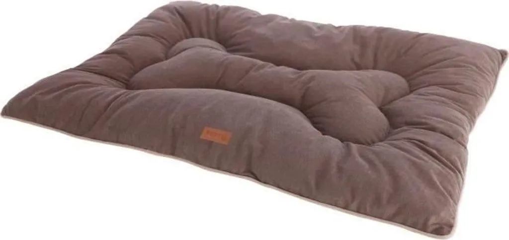 Cuccia per Cani BENNO 80x60 cm Marrone in Ciniglia - Comfort Regale