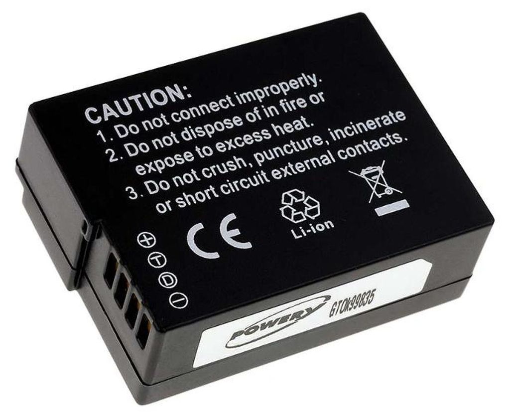 Batterie pour Panasonic type DMW-BLC12E Image du produit 