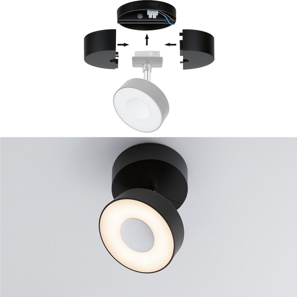 Paulmann URail LED Schienenspot-Aufhängung Base 10 x 3,5 cm max. 50 W