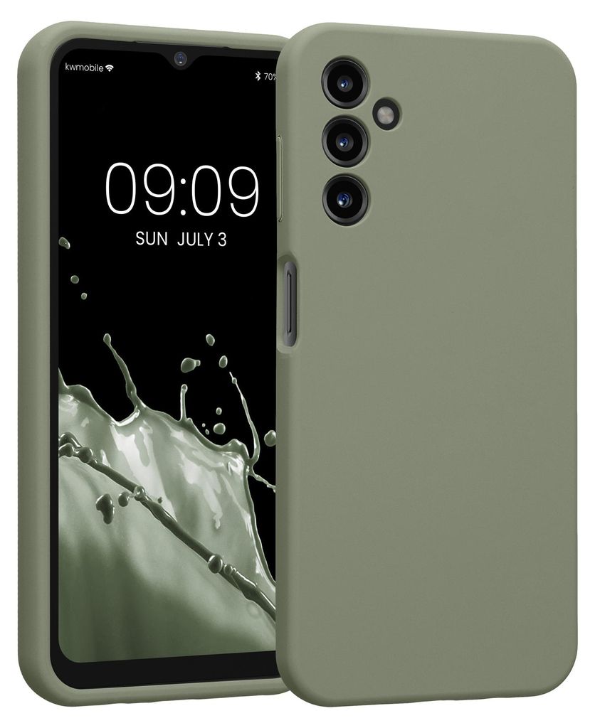 kwmobile Silikon Case für Samsung Galaxy A14 5G Hülle - Produktbild 