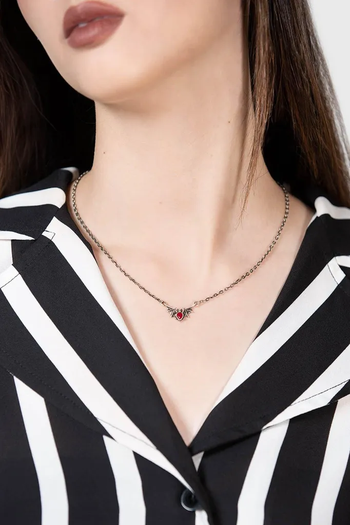 Collana Simbolica Vamp Bat KILLSTAR - Pendente Pipistrello Esoterico