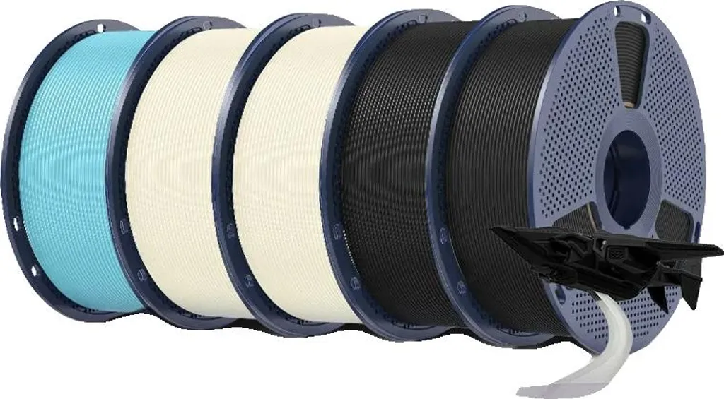 5KG Filamento PLA Opaco 2BK-2CW-1LB - Scorta per Stampa 3D Massiva