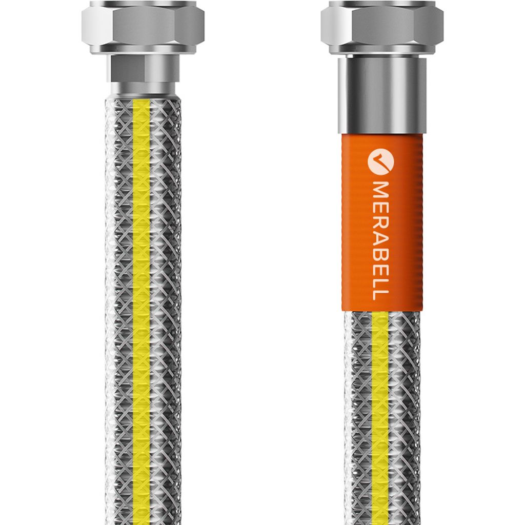 Gasschlauch Merabell Gas Profi G1/2"-G1/2", 100 cm