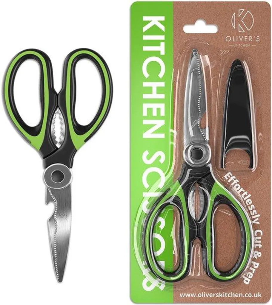Couteau universel Inox 20 cm avec décapsuleur et fourreau de sécurité