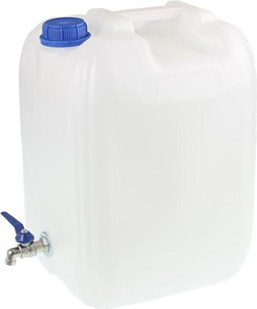 20-liter waterkanister met tuit, tuit, tank, geschikt voor Productafbeelding 