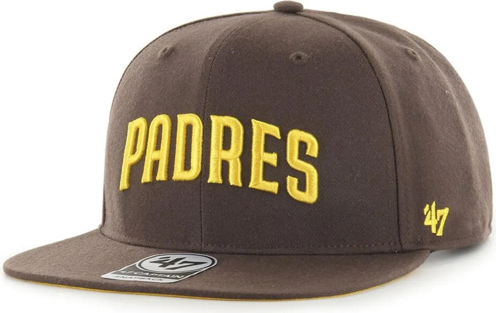 Casquette Marron San Diego Padres No Shot Script Under Captain 47 Brand