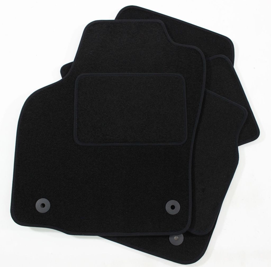 J&J AUTOMOTIVE Tappetini 3D In TPE Per Mazda CX-5 (2012-2017), Set 4 Pezzi, Nero, Inodore, Bordo Rialzato 4 Cm
