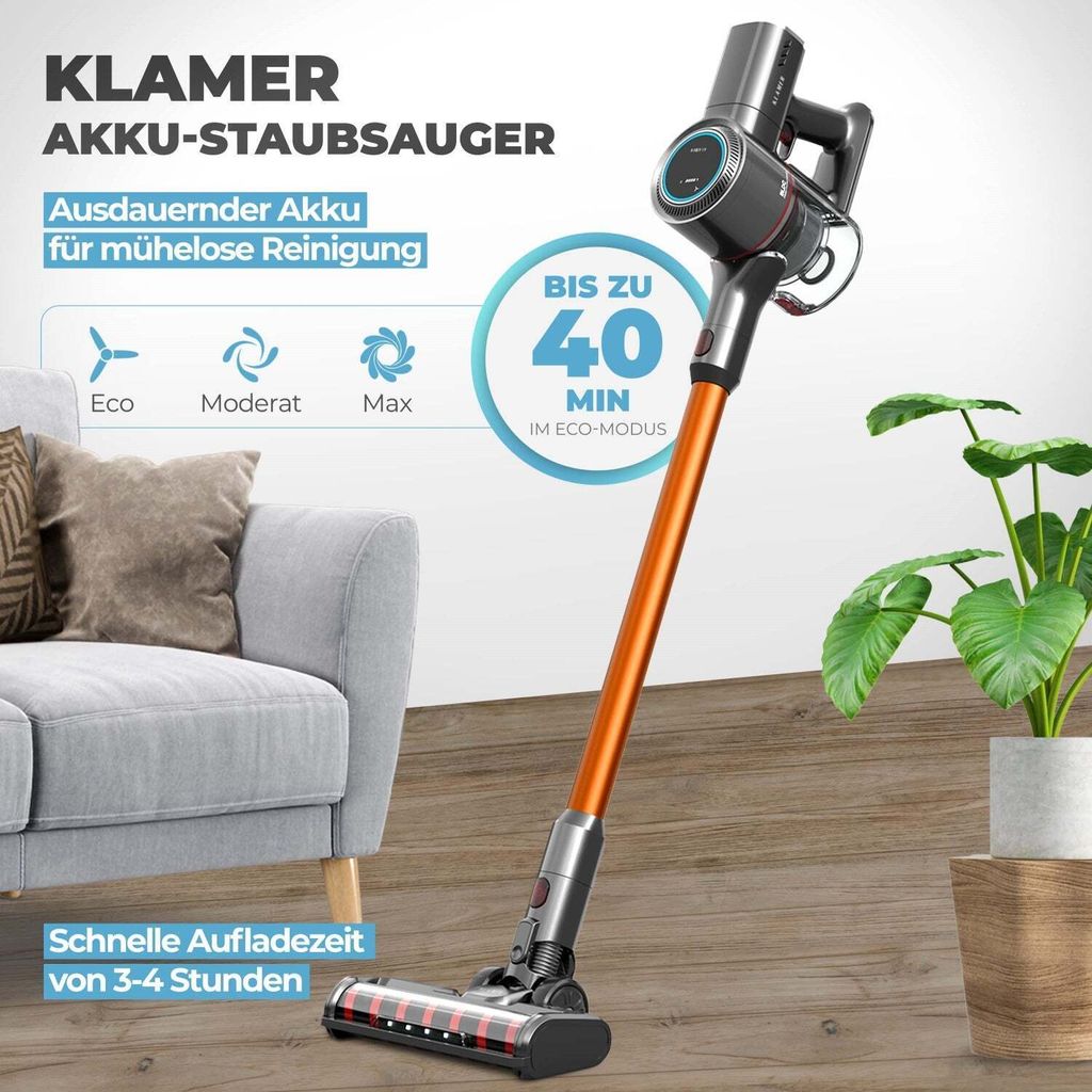 Klamer Akku Staubsauger
