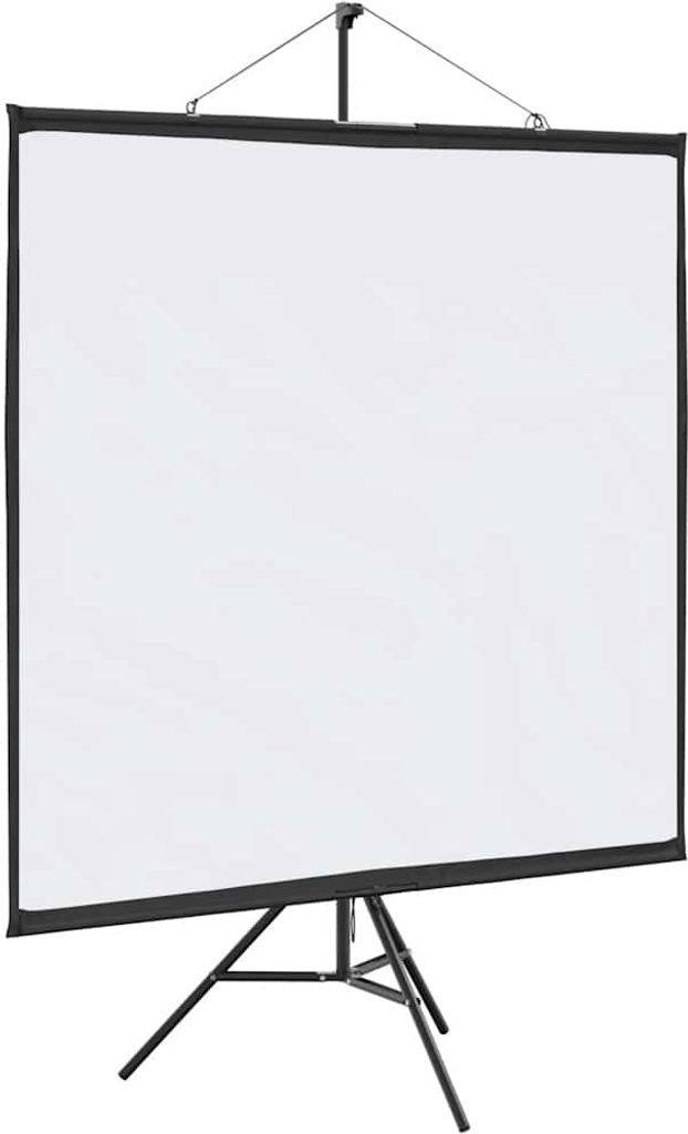 Möbel Beamer Leinwand mit Stativ 67 Zoll 1:1 - Beamer-Leinwände 4101053