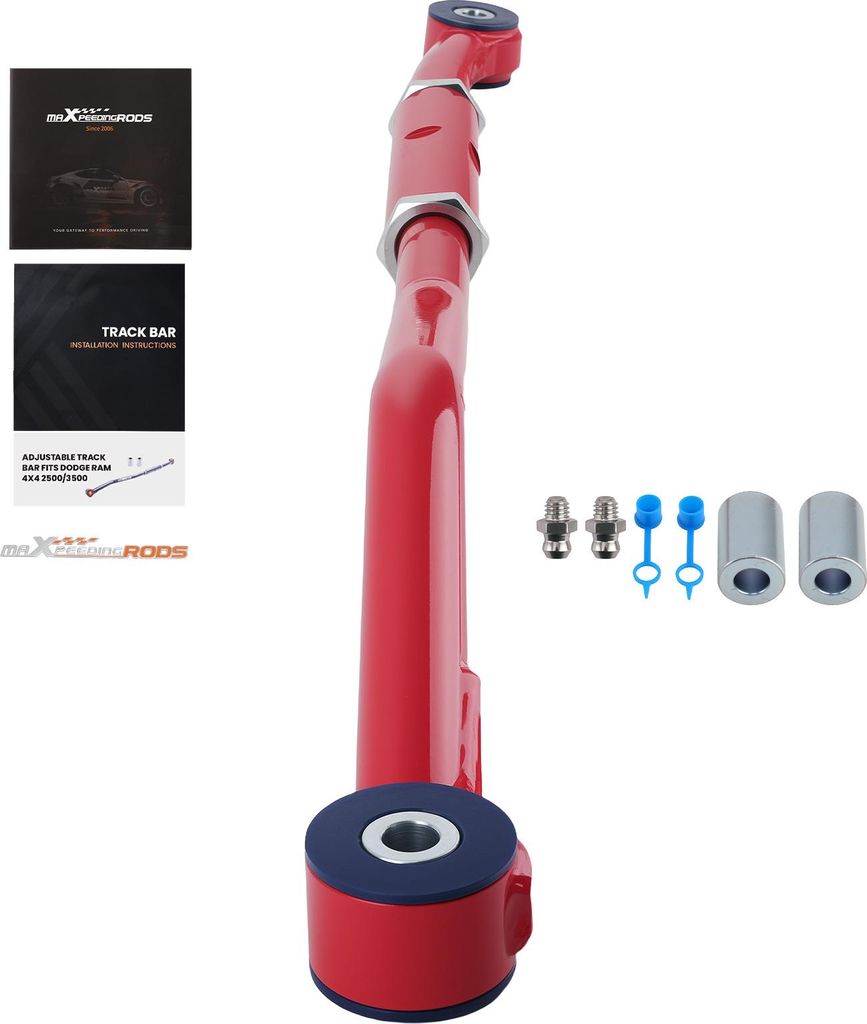 Front Adjustable Track Bar Rods 2"-6" Lift for Dodge Ram 2003-2013 2500 3500 4x4