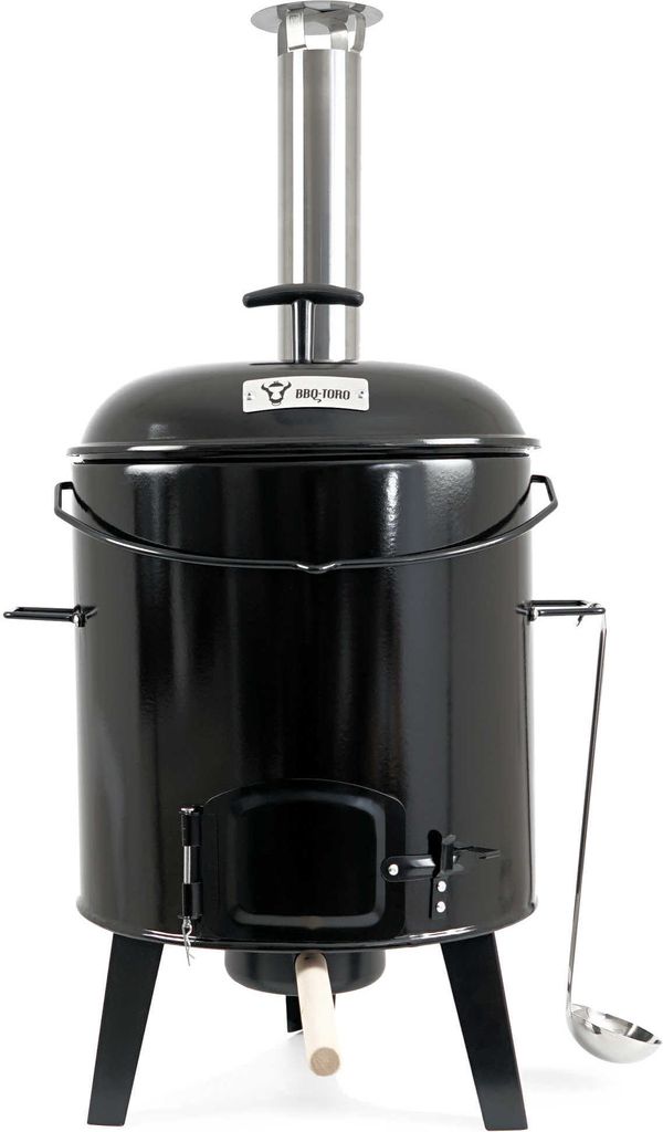 BBQ-Toro emaillierte Gulaschkanone mit Deckel, Kessel 17L Produktbild 3