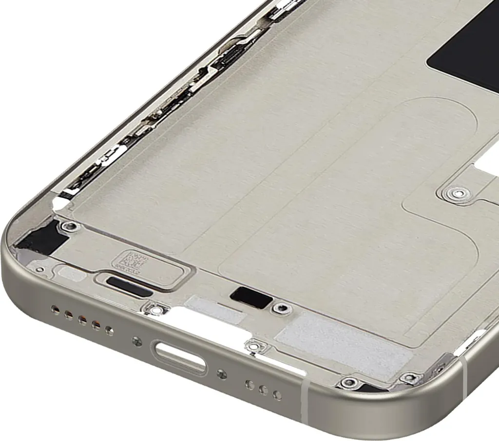 Étui iPhone 16 Pro Gris Clair - Coque de Protection Fine et Chic - 3