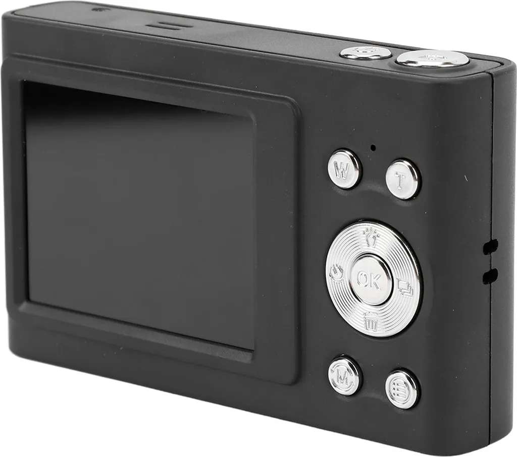 Appareil photo numérique de vlogging et photographie voyage noir